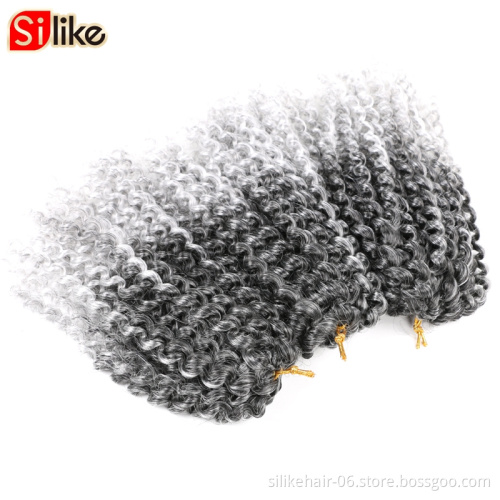 Malibob bob marley hair crochet braids for women and kids 1 pack 3 bundles 8inch 90grams ombre pink color afro kinky synthetic